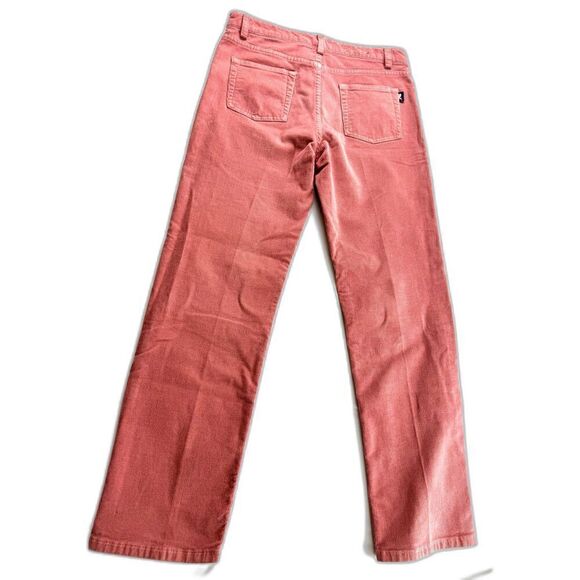 Girls Vineyard Vines Salmon Pink Straight Leg Corduroy Pants sz 12 EUC - Picture 3 of 7
